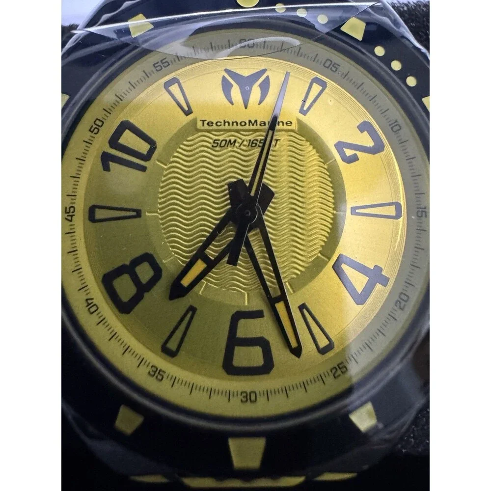 TechnoMarine Racing Legends Men's Watch - 44mm. Yellow